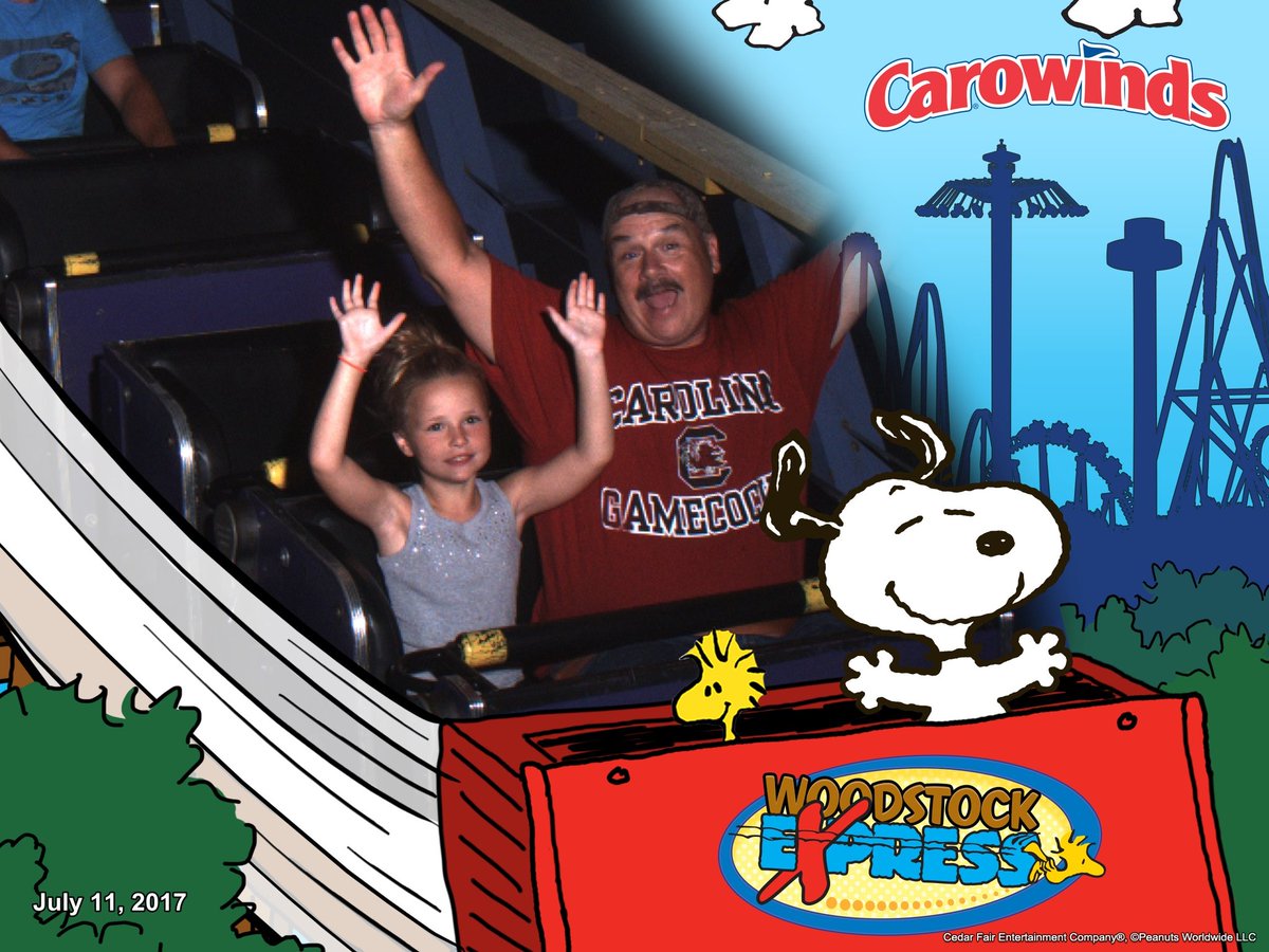popistheman's tweet photo. Having a great time and making some great memories on #woodstockexpress @Carowinds #carowinds #Funpix https://t.co/S7hYMx0Ymk