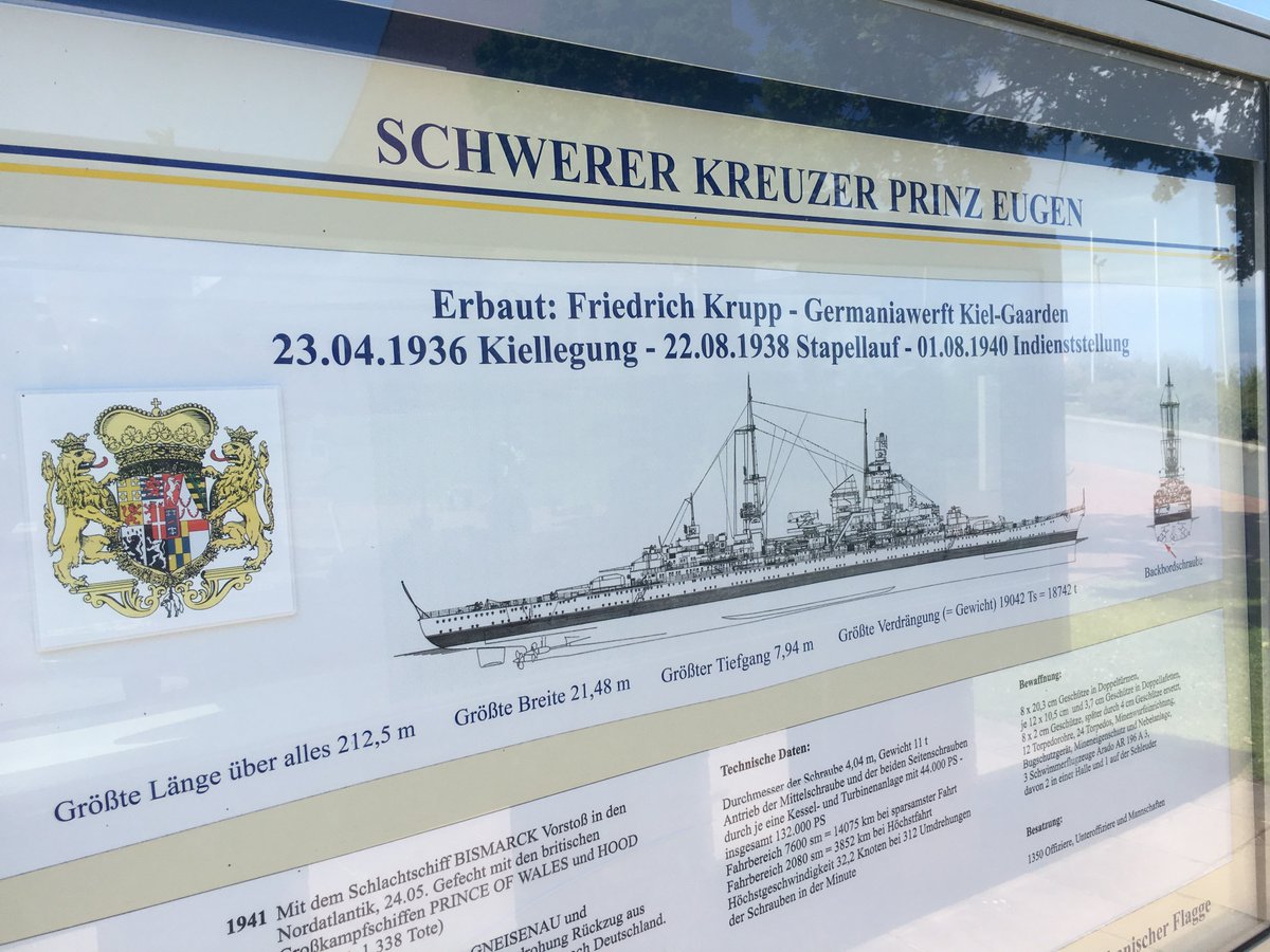 マライ メントライン 職業はドイツ人 ドイツ キール湾のドイツ海軍記念館にある 重巡洋艦プリンツ オイゲンのスクリュー 実物です オブジェとして見てもなかなかの存在感
