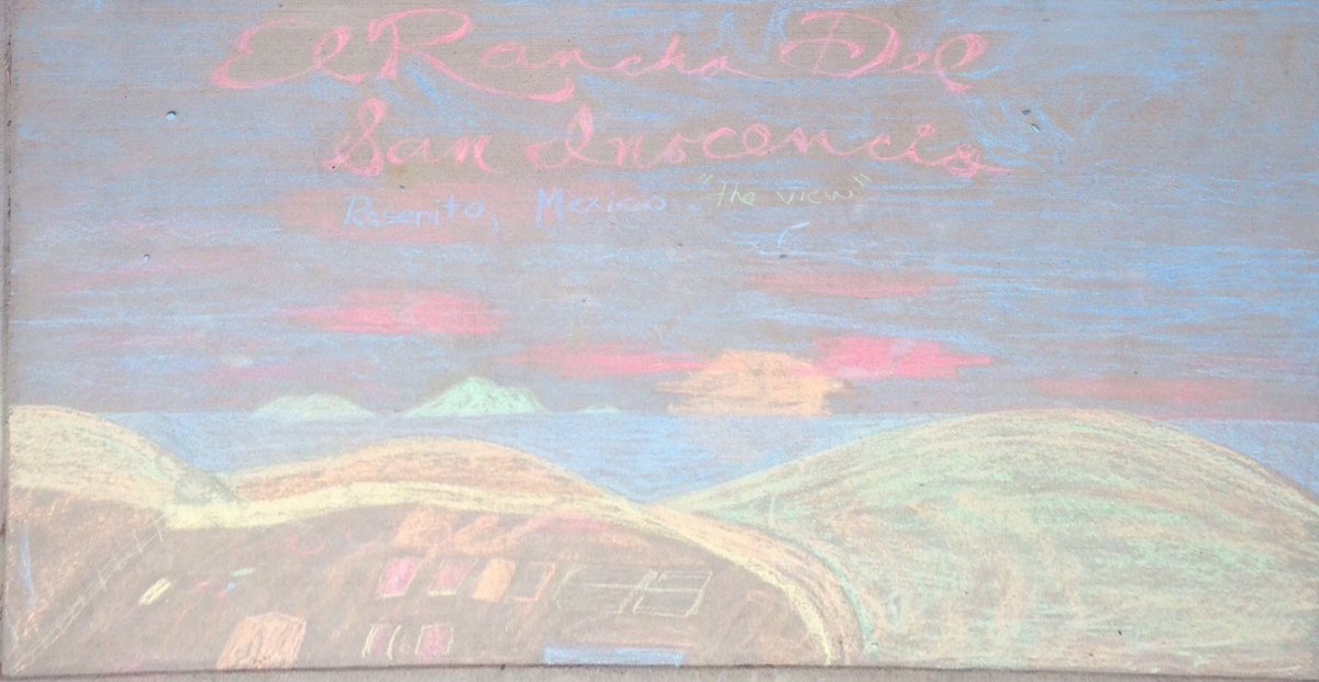 MythicalErika's tweet photo. My chalk drawing of where I go for my missions trip to Mexico. Other than the buildings it's pretty accurate! I'm very proud! https://t.co/HXKdsgjTbs