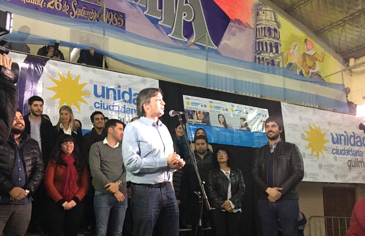 larroqueandres's tweet photo. "¿De qué sirve tener la imagen positiva si la gente no come o se queda sin trabajo?" Máximo Kirchner en Quilmes #UnidadCiudadana https://t.co/zLJJBdBjvx