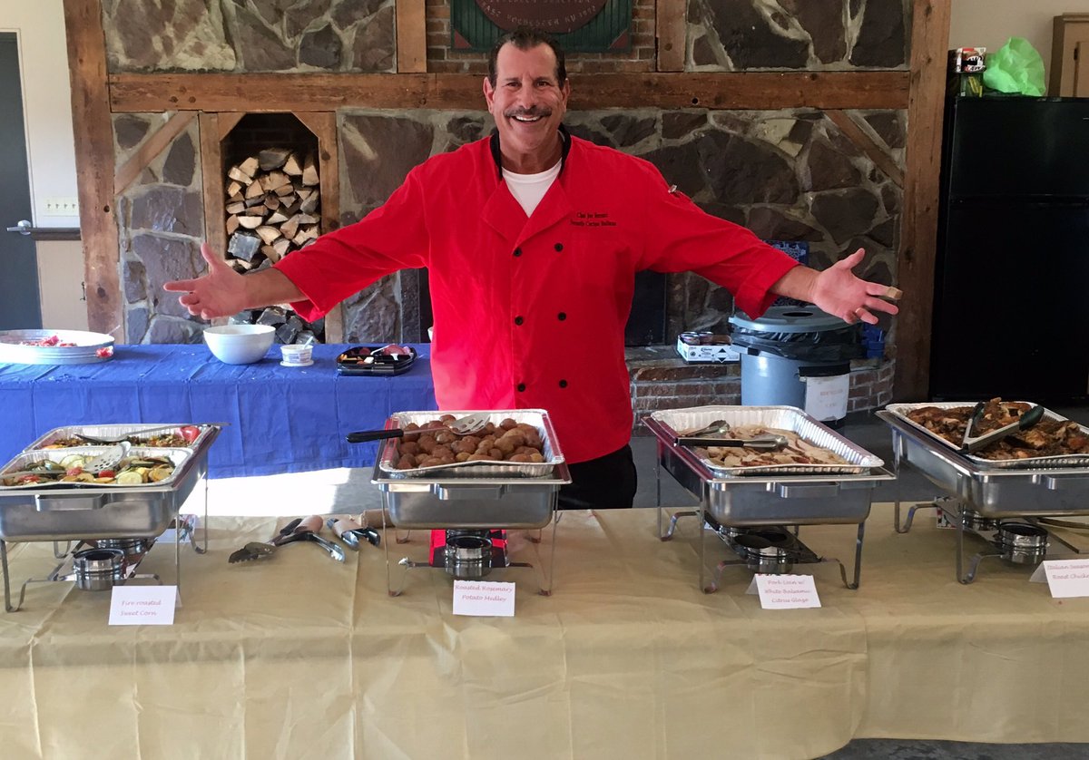 joeferr's tweet photo. Everything ready to serve #americanlegion #ERNY #post1917 Always our pleasure to serve our veterans #Roc #chefjoeferrari #foodporn https://t.co/JwyjTi4hiX
