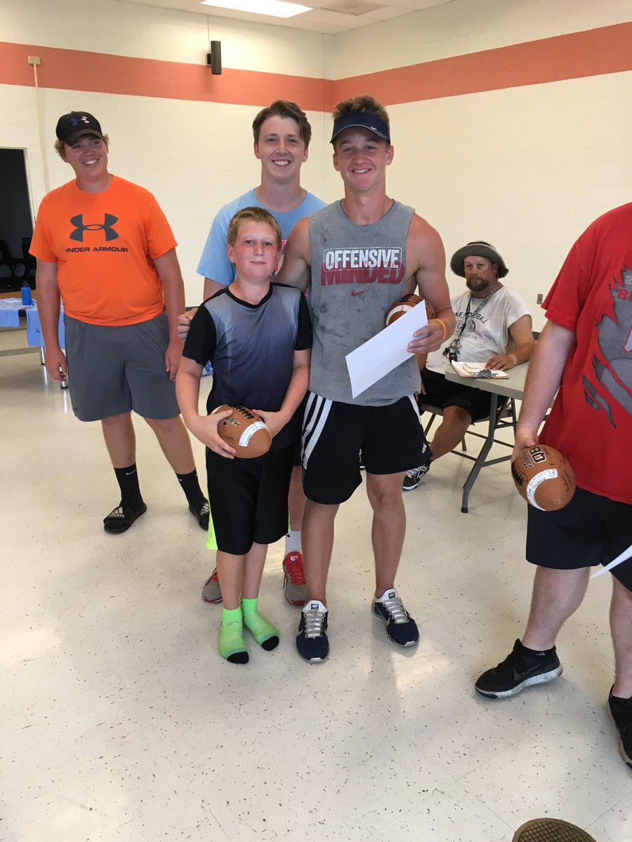BooneFootball's tweet photo. Flag football team MVP's and coaches https://t.co/kKiyBQNym5