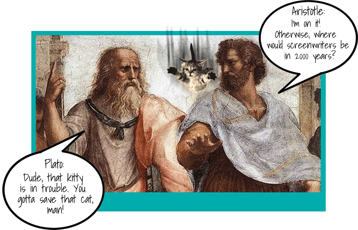Did Aristotle begat "Save the Cat"? New post on the Sand Hill Review examines story structure.  sandhillreview.org