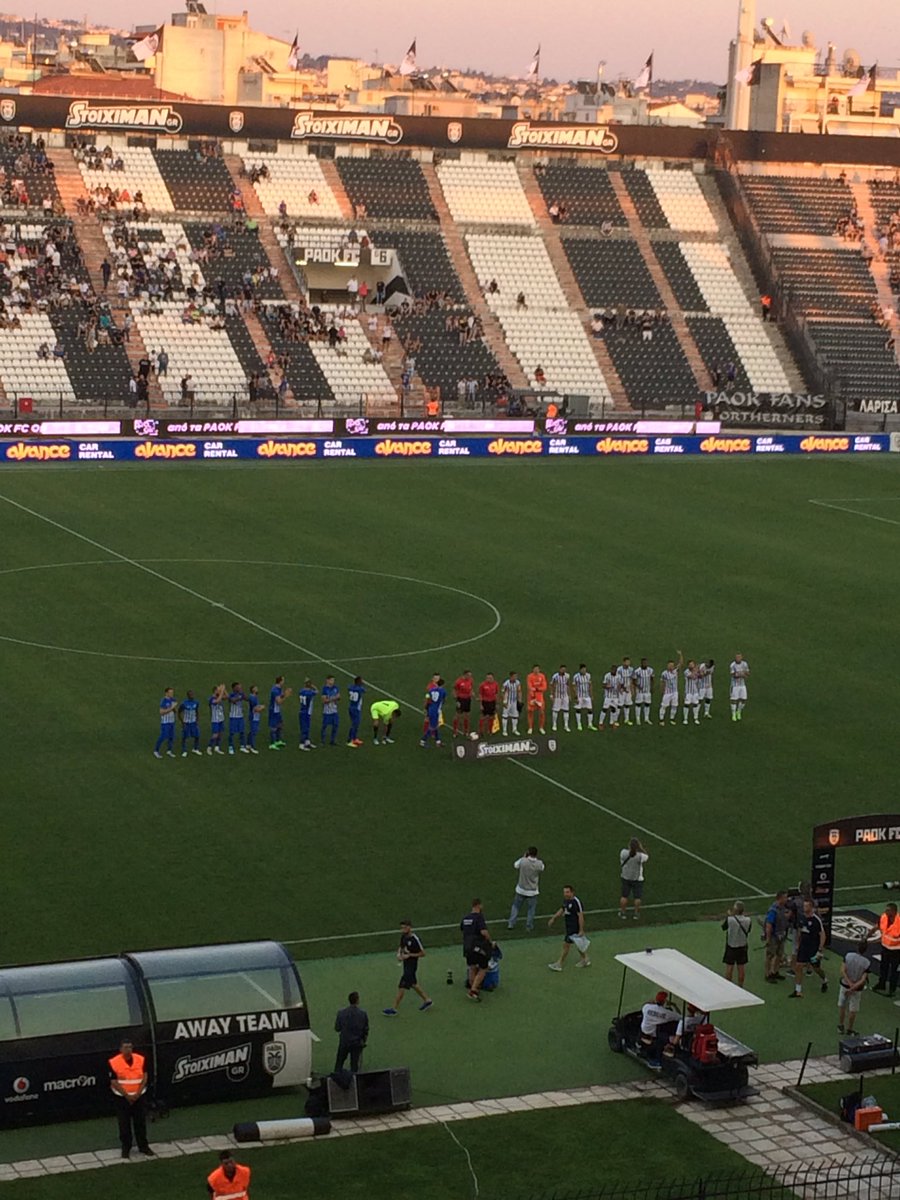 Paok-Anarthosis maçını stadyumdan izledim. Paok geçen seneye göre daha iyi hazırlanmış görünüyor.
#paok