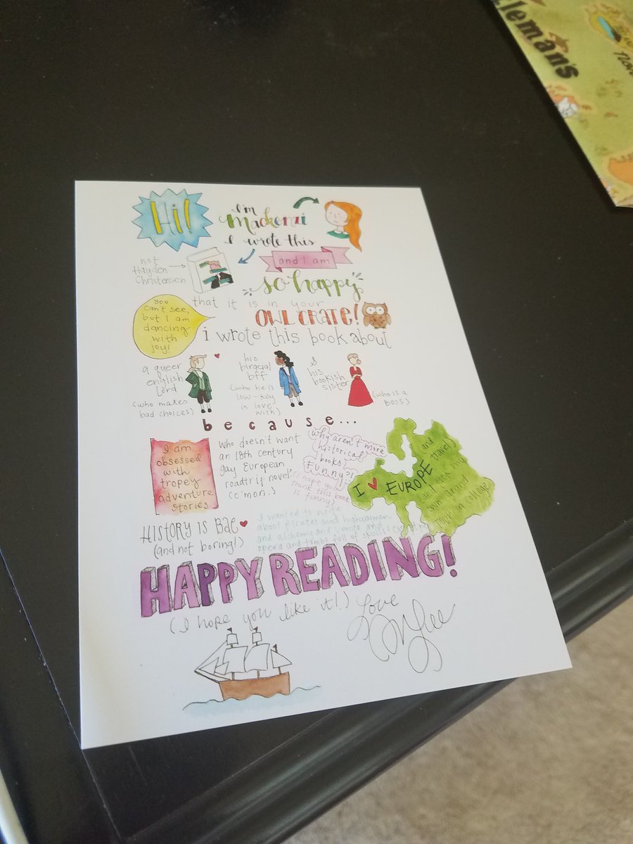 katiemorgan35's tweet photo. #artprintmap #mackenzilee #signedletter #Wanderlust #julybox #owlcrate @owlcrate @themackenzilee https://t.co/awXHDRNhY7