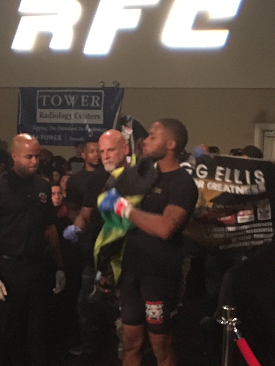 MyNameIsWojcik's tweet photo. Gabriel Barletta vs Greg Ellis is fight number 3 #RFC40 https://t.co/r34Y4nTw9p