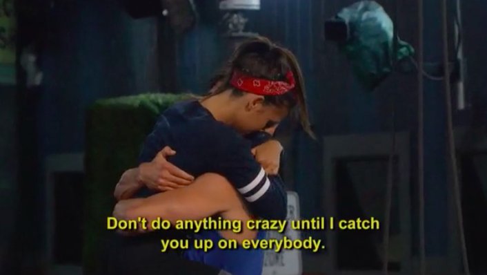CBSBigBrother's tweet photo. Expect the unexpected. #CodyIsBack #BB19 #Jody https://t.co/ETHPpjw5sb