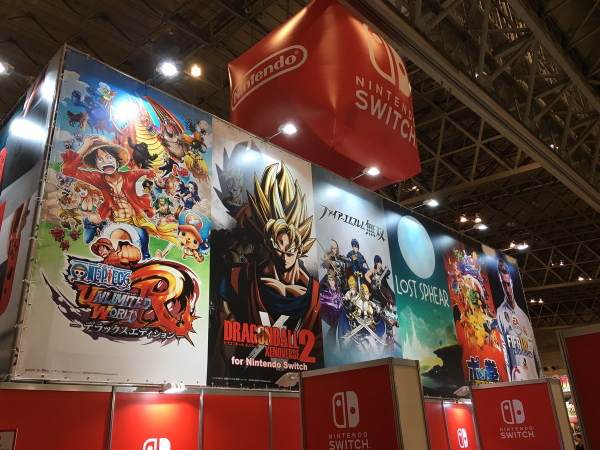 vジャンプ編集部 على تويتر ジャンプビクトリーカーニバル 東京会場 盛り上がっております 任天堂ブース 凄い Nintendoswtich 試遊タイトルも豪華で ジャンバル何気に凄い 何気に サイトーブイ