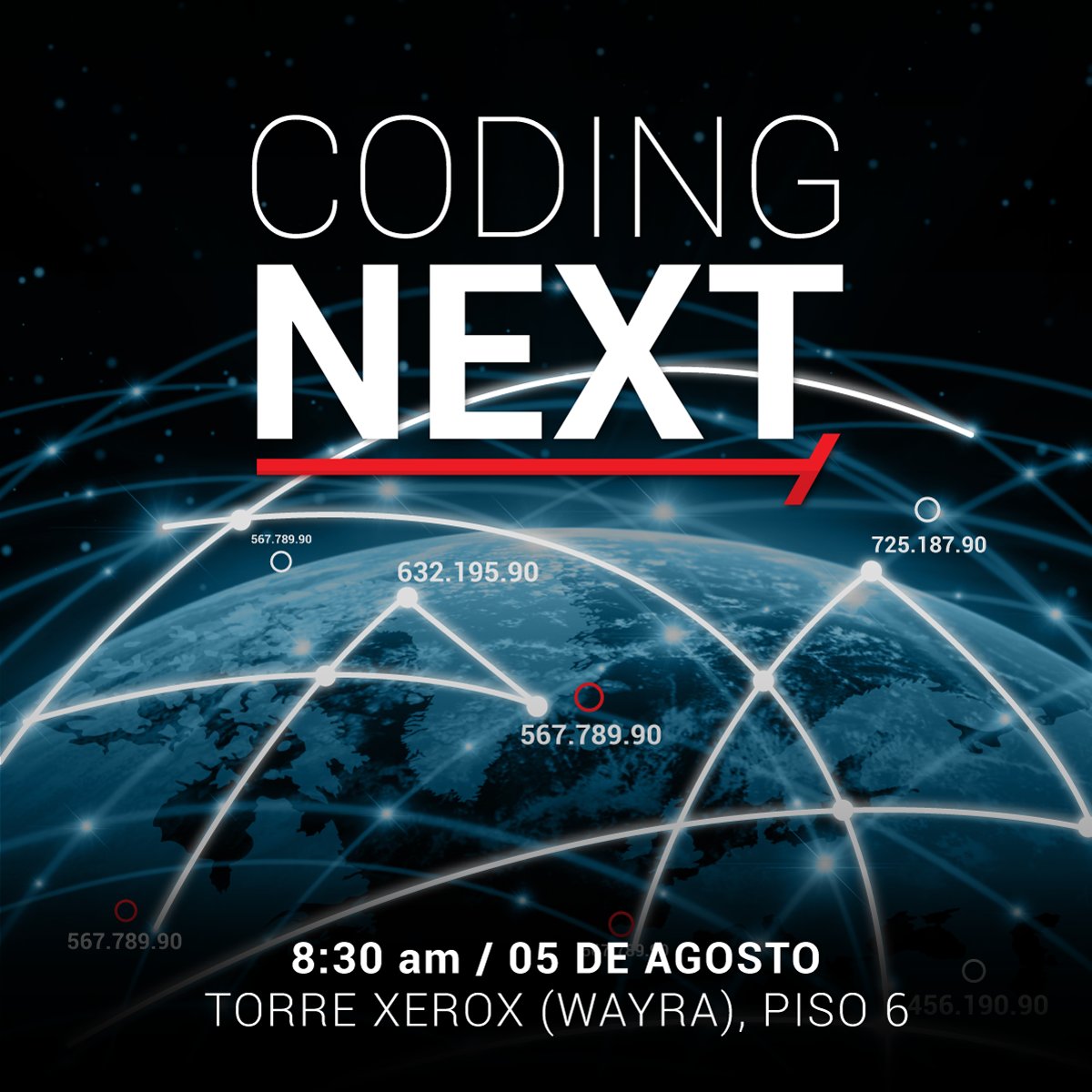 ParkodeDigital's tweet photo. Nuestro próximo #CodingNext tratará sobre Big Data. Acompáñanos y conversemos. Ingresa en el link de la bio https://t.co/zTdMriUaEl