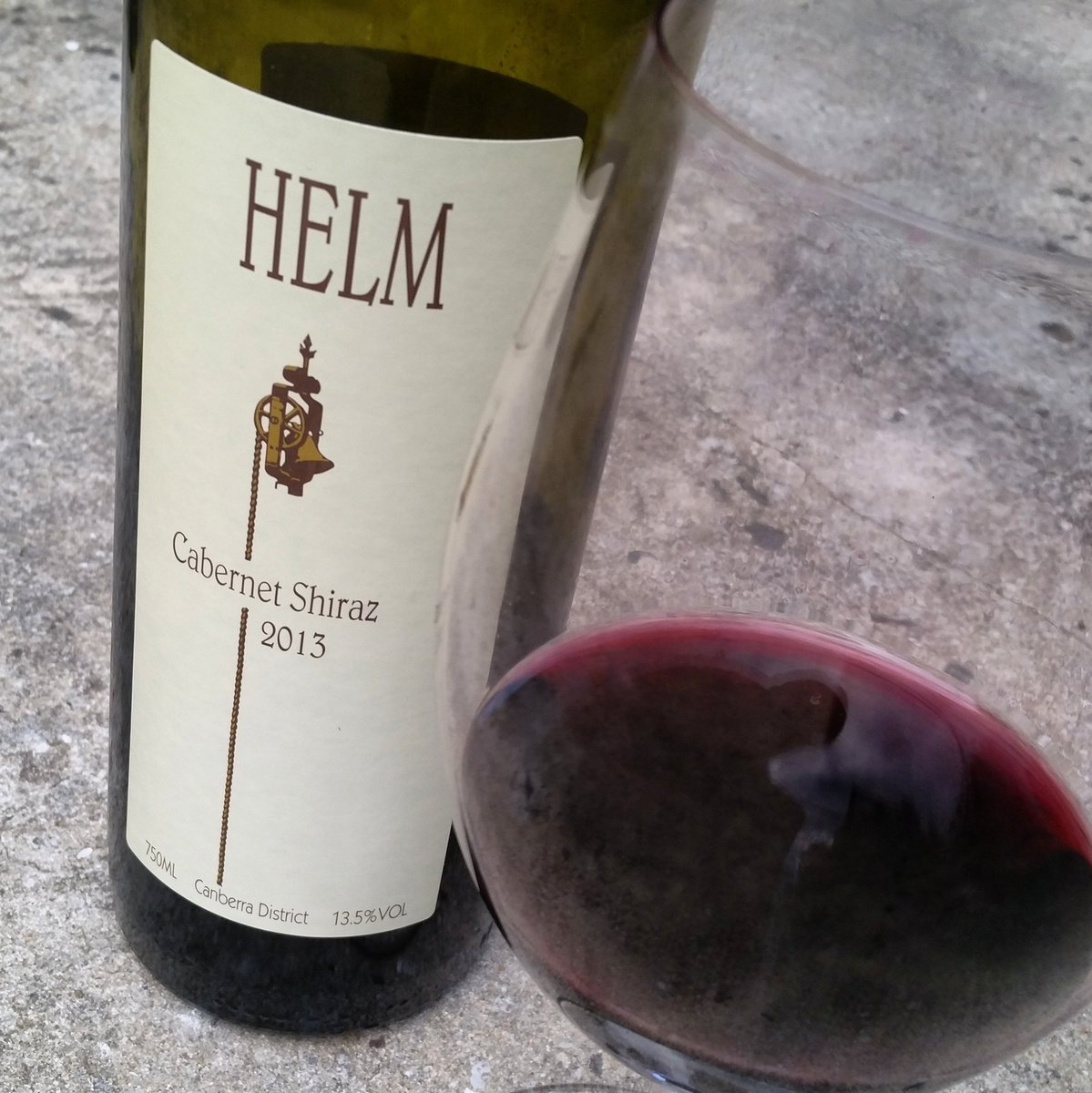 A great producer out of the cold climate #Canberra #wine region of #Australia, <a href="/HelmWines/">Helm Wines</a>, this 2013 Cab #Shiraz was an absolute pleasure!