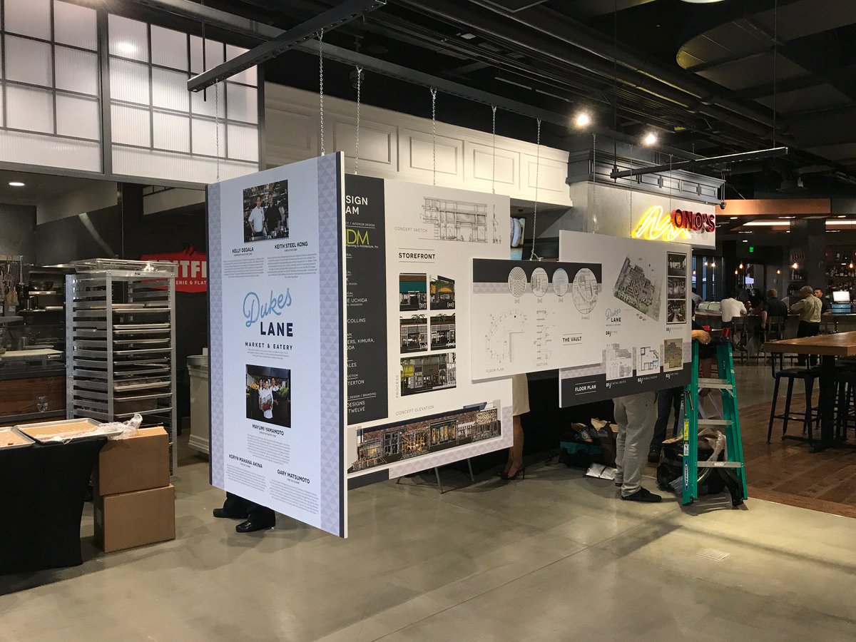 JetGraphics's tweet photo. The newly opened @dukeslanehawaii features this floating display we did.
#retailgraphics #restaurantdisplays #waikiki #808 #dlme #abcstores https://t.co/6OLBd2Ewg5