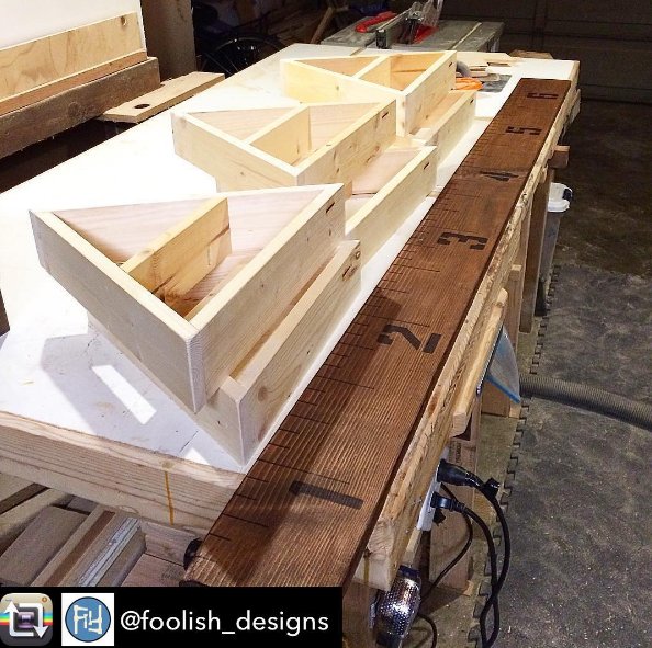 PureColorInc's tweet image. This morning saw all the little things I've been working on - finished! #woodworking #foolishdesigns #purecolorinc via @foolish_designs