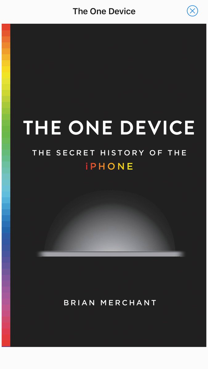 kenshin03's tweet photo. 1/2 The staggering amount of research and depth of coverage in @bcmerchant's #theonedevice puts many documentaries to shame. https://t.co/K9rBEvKaYf