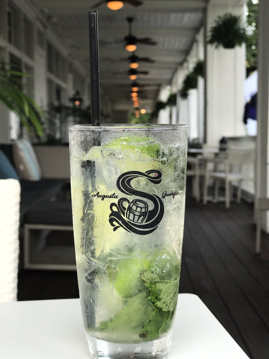 lifefamilyfun's tweet photo. Enjoying a tasty Mojito and Salmon with Grits tonight at @PartridgeInn #mojito #partridgeinn #augustaga #loveaugusta #hosted https://t.co/Uc64UFOB1z