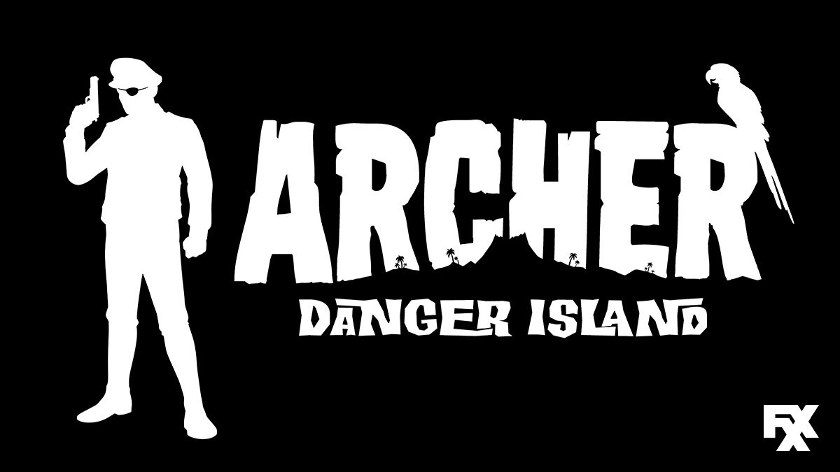 archerfxx's tweet photo. Someone call Kenny Loggins. We’re heading to Danger Island next season. #ArcherFXX #SDCC2017 https://t.co/PBLxWh1ePz