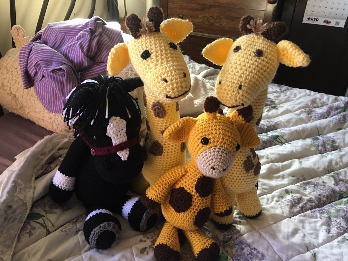 fuzzycamels's tweet photo. The kids are hiding out on my bed while I am gone so they are safe from the Oliver monster 😂 https://t.co/3UKMO3nhl4