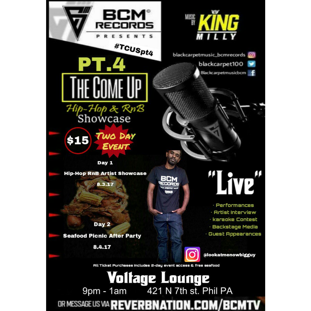 blackcarpet100's tweet photo. #TCUSpt4 Tickets $15 https://t.co/EEZkJrNi30 pull up! 🔋💯 https://t.co/hONdj2p6TA