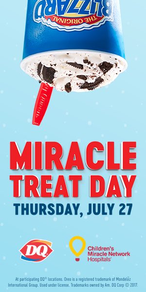 Mavathon's tweet image. Love making a difference in the lives of children? Love ice cream? If you answered yes to these questions, #MiracleTreatDay is for you 🤙