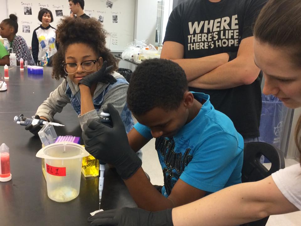 wmigem's tweet image. We love when students visit our lab! :) #humanpractices