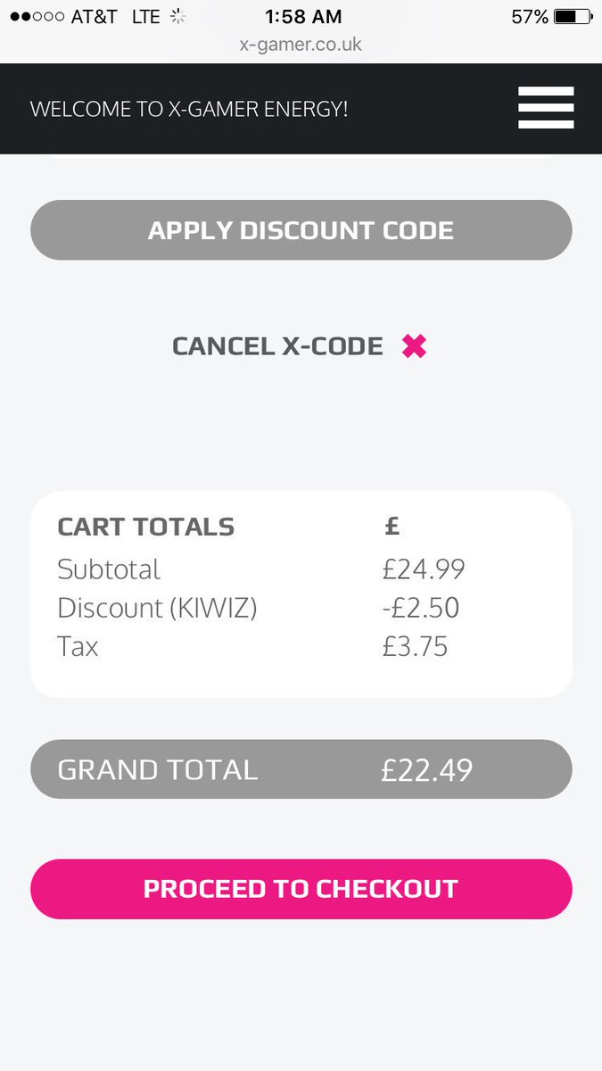 StaticUprising1's tweet image. @RedKiwiz Just Bought @XGamerEnergy #UseCodeKiwiz