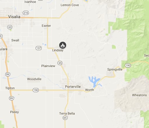 CAL_FIRE's tweet photo. #ElephantFire [update] off N. Strathmore Ave, Lindsay (Tulare County) is now 100% contained at 416 acres. https://t.co/6gXvMrdv6w