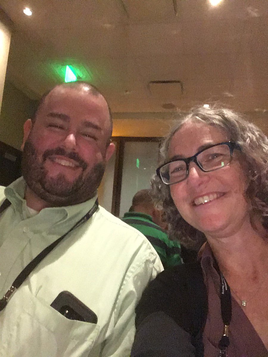 mathbethany's tweet photo. Hangin' with the awesome @kbakerRcc at #pathwaysforum 2017 https://t.co/1myLZpBG7d