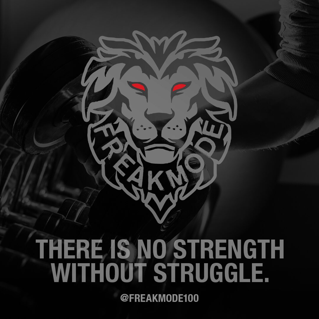 FREAKMODE100's tweet photo. During the lowest of the lows, the toughest of the toughs, one finds the means to move forward. Always. 💯
#EverForward
#NeverBackDown https://t.co/y5EPwXZmy0