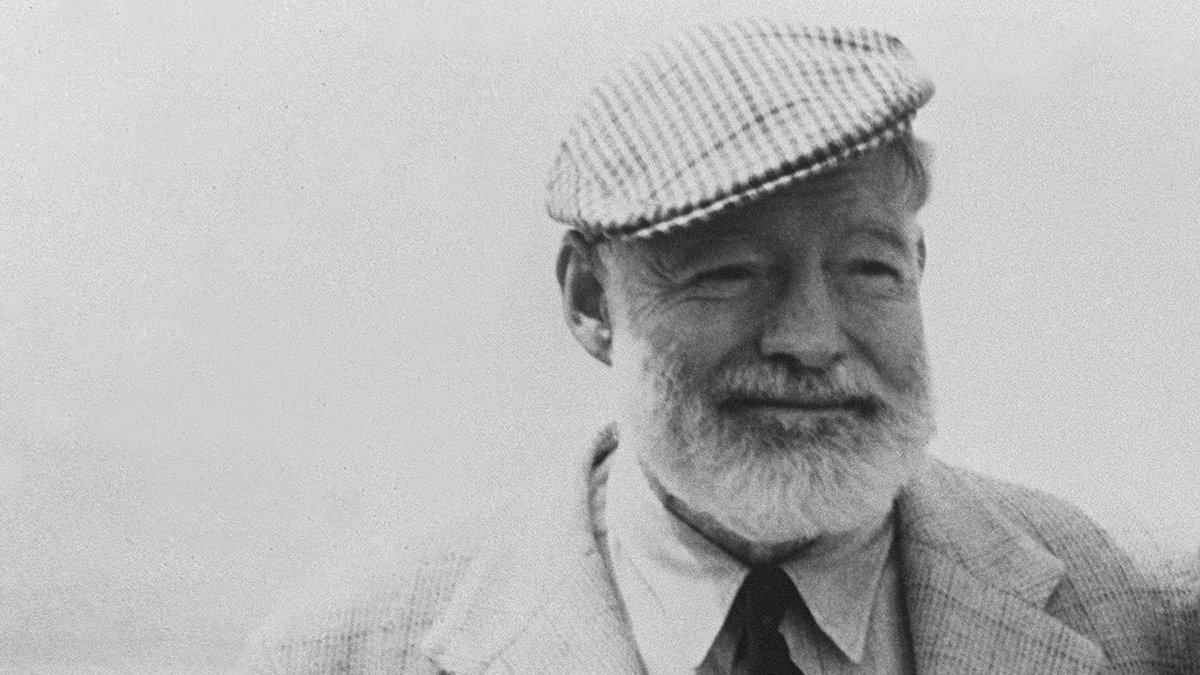 sshoresc's tweet photo. @Google Why wasn't there a doodle for Ernest Hemingway's 118th birthday today? 😭 https://t.co/Hbd8vAXwjq