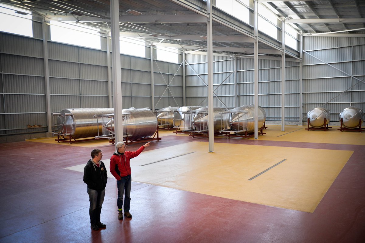 BrightBrewery's tweet photo. "And we'll still have leftover space in... that corner..."
#fredsshed #productionbrewery #bigshed #newbeginnings #drinklocal #lovebright https://t.co/TSNUlOeoqh
