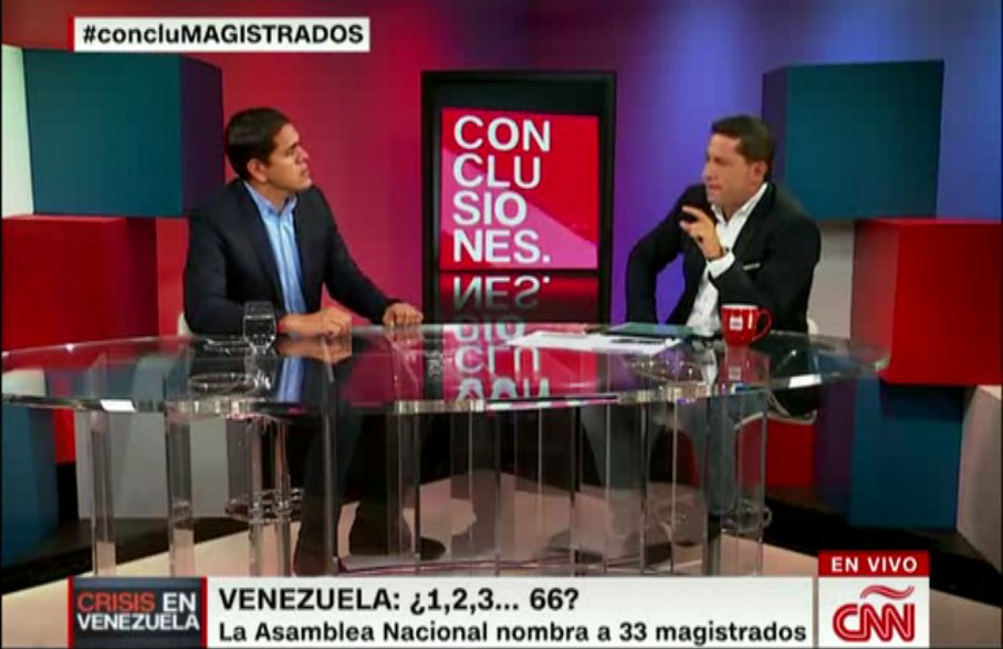 📺  <a href="/LesterToledo/">Lester Toledo</a>: Esos magistrados tienen todo el peso de la ley para ejercer sus funciones #ConcluMAGISTRADOS  – <a href="/soyfdelrincon/">Fernando Del Rincon</a>