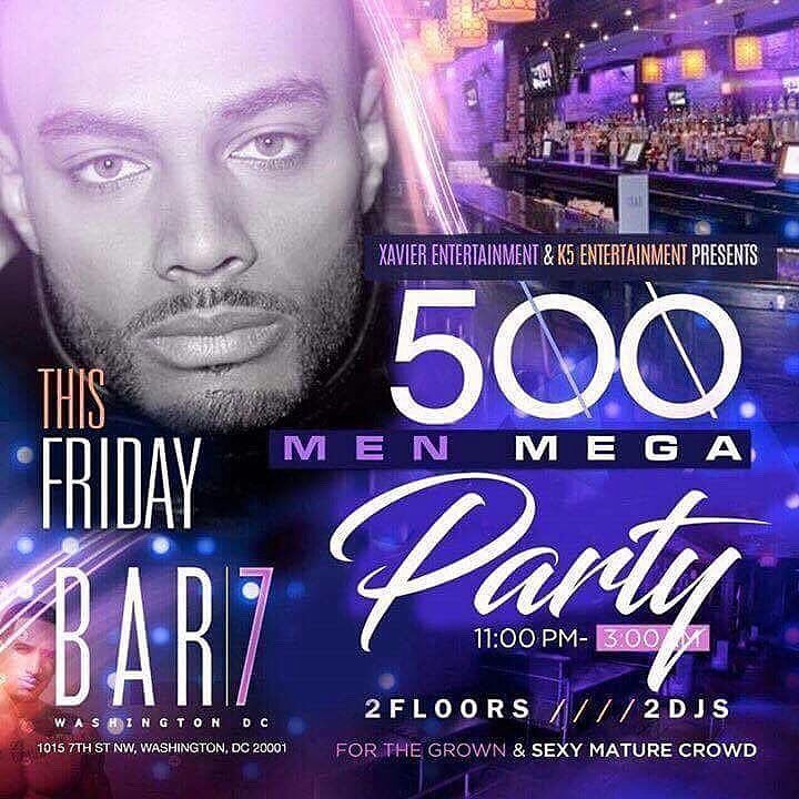 DCGayEvents's tweet image. IT'S #FRIDAYYY, THE MOVE TONIGHT IS BAR 7!!! (((TEXT XAVIER TO 41400 FOR FREE ENTRY &amp;amp; OPEN BAR!!))) LADIES AND GEN… ift.tt/2gRAPBr