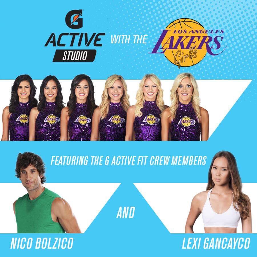 GActivePH's tweet photo. The @lakergirls are all in to smash our first ever #GActiveStudio boxing session! See our stories at @GActivePH on Instagram #LifeMadeActive https://t.co/BUXPZkFWwL