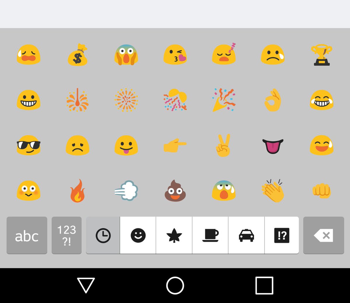 coachjhollis's tweet photo. Wondering my my LG emojies look like this? 😥😥😥😥 #justnotnormal #iphoneready https://t.co/OTHhHIBP0F