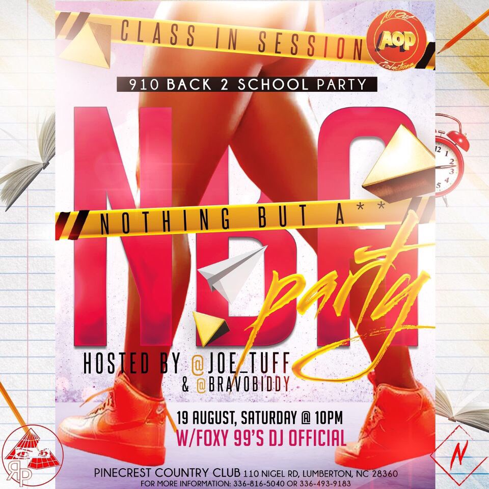 mikara_s's tweet photo. #UNCP be apart of the turn up and make these moves. #UNCPNBA17 #classinsession #910back2School #mapparty https://t.co/JMem7bpDAk
