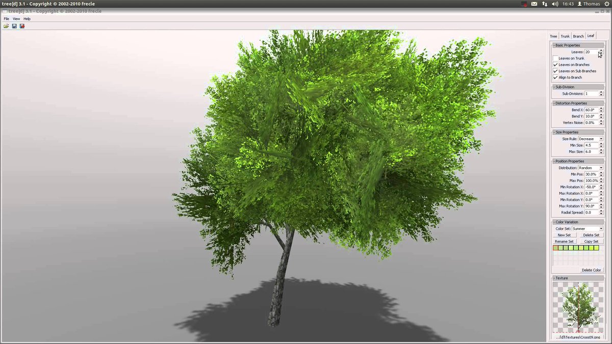 AndLCFarias's tweet image. tree[D] generator
#tree3d #treegenerator
