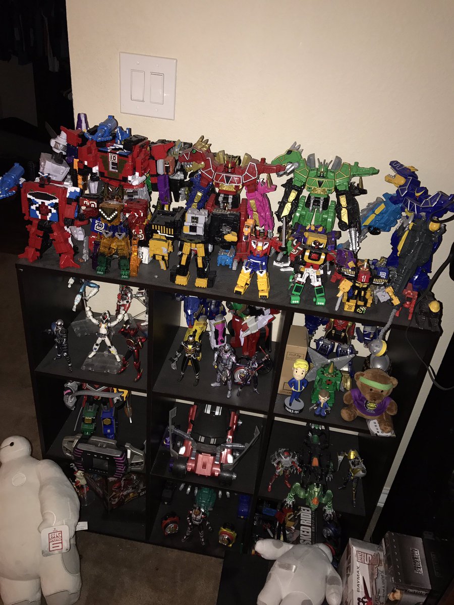 SuspInitials's tweet photo. To my toku friends: my collection.

I have a severe problem. https://t.co/w7HTdCOOvp