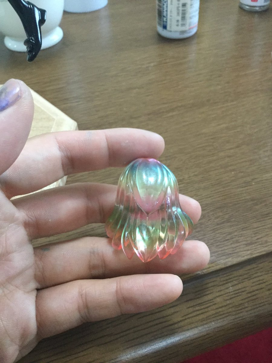 未来生 ダイヤの髪はこんな感じなりました 考えながら塗装してたので解説しながら塗る余裕が無かった 宝石の国 Wf17s