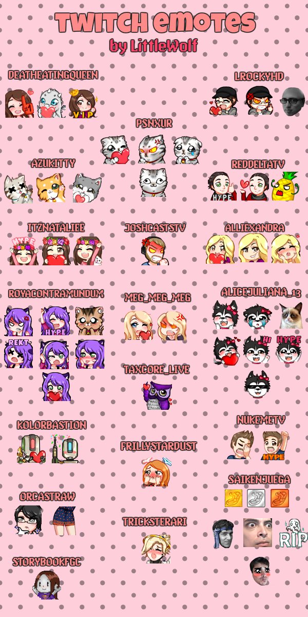 mgeraldinerc's tweet photo. Most recent emotes designed for Twitch Streamers. Any commission just send me a DM❤ RTs and likes are appreciated!

 #emotes #twitchemotes https://t.co/naf38zHiTf