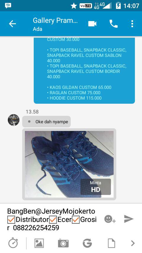#Testimoni #JerseyMojokerto #TrustedSeller 😎😎😎