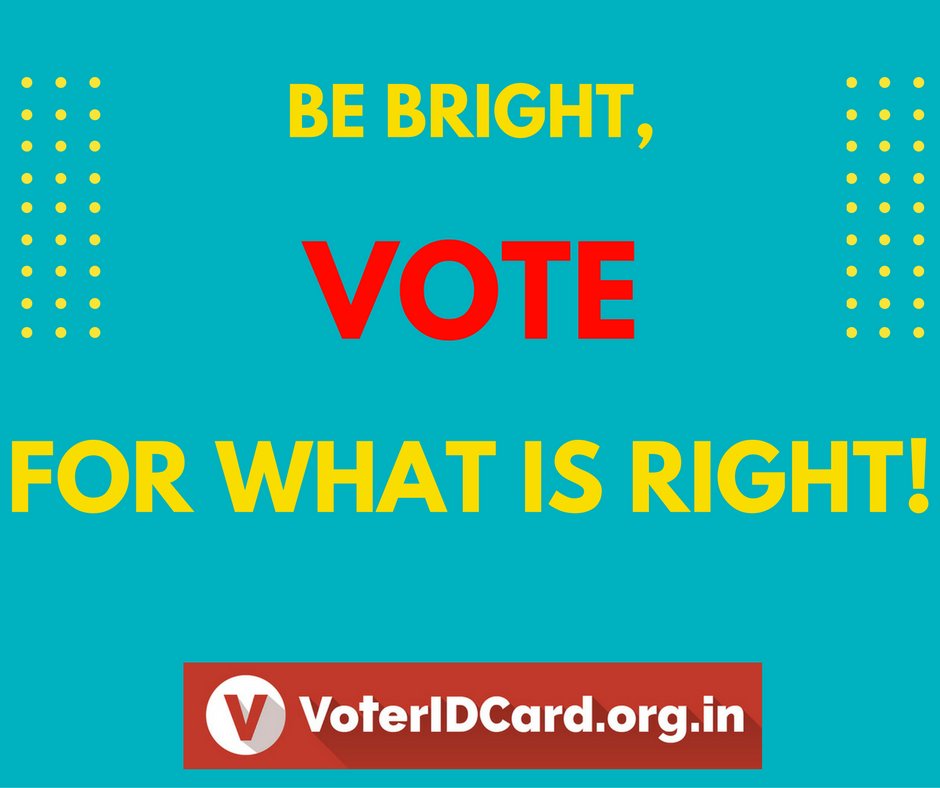 #VID

Your power to Vote can change the candidate coming to power. So, think and vote check all details of Voting: goo.gl/8bn9jF