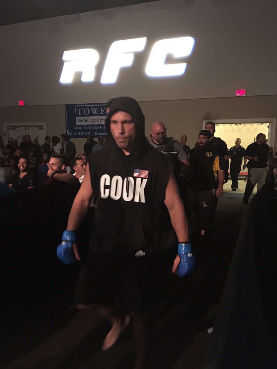 MyNameIsWojcik's tweet photo. Main event is a FL light heavyweight title bout Thomas Cook vs Ronnie Phillips @TheLegalManMarc @rfcmma #RFC40 https://t.co/pSbs9IBmB3