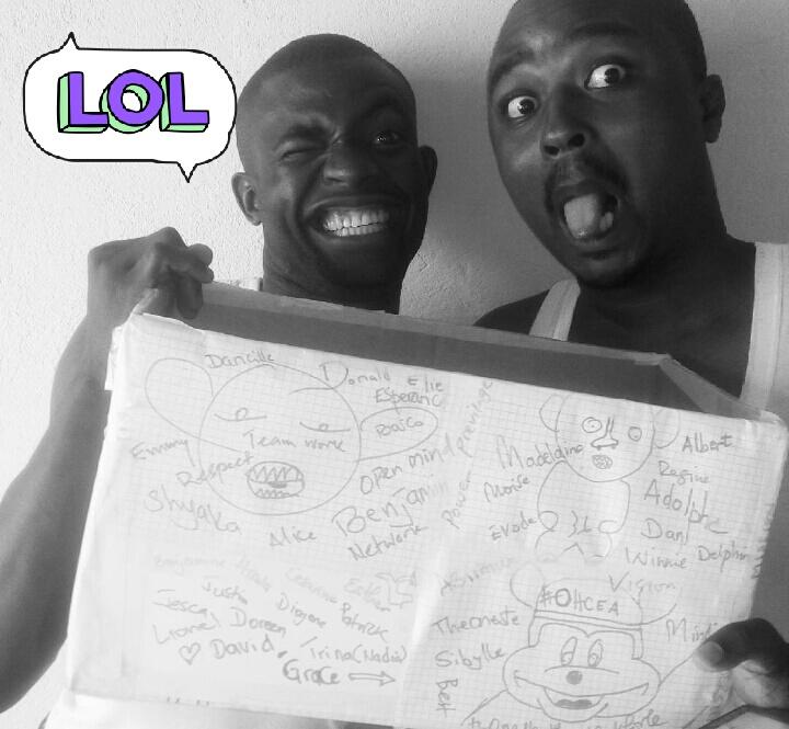 SohicR's tweet photo. @ndayambaje_b  and @mindje waiting 4 yr input'n the #Demosite2017 @AkageraGameL ..Hungry FunBox https://t.co/ttjBp5WKFe