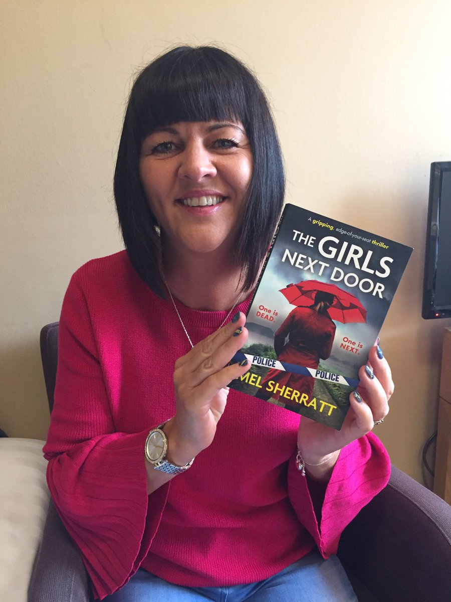 writermels's tweet photo. The first person to find me at #TheakstonsCrime today gets this signed copy of #TheGirlsNextDoor @TheakstonsCrime #FindTheAuthor 🏃🏼‍♀️💨🔎🔎 https://t.co/SjsIuRiLhs
