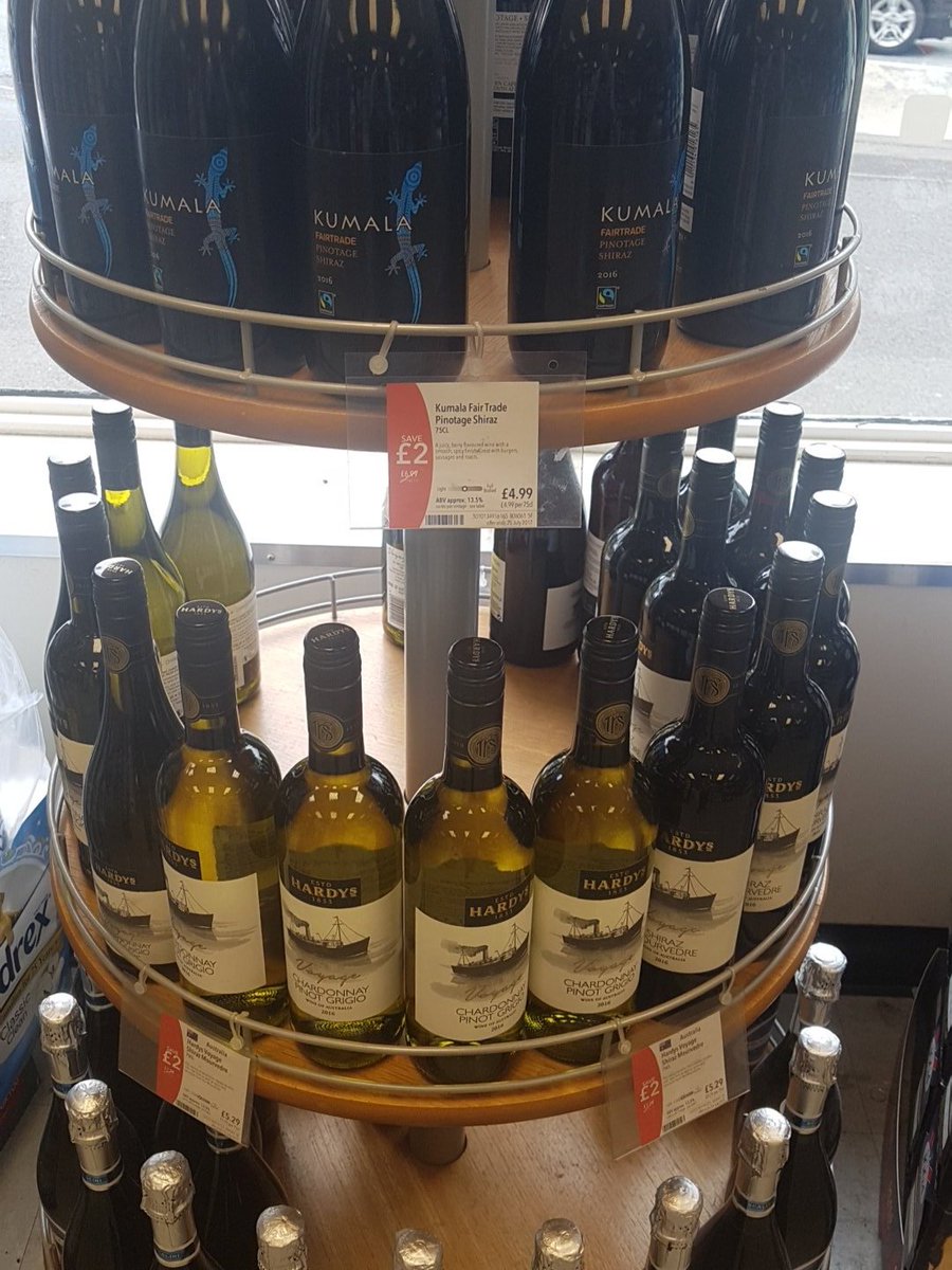 Bargain booze wine 2 for £11 or come here and get a superior wine for less than a tenner. Plus 5% rewards bk with your membership 🤔😁