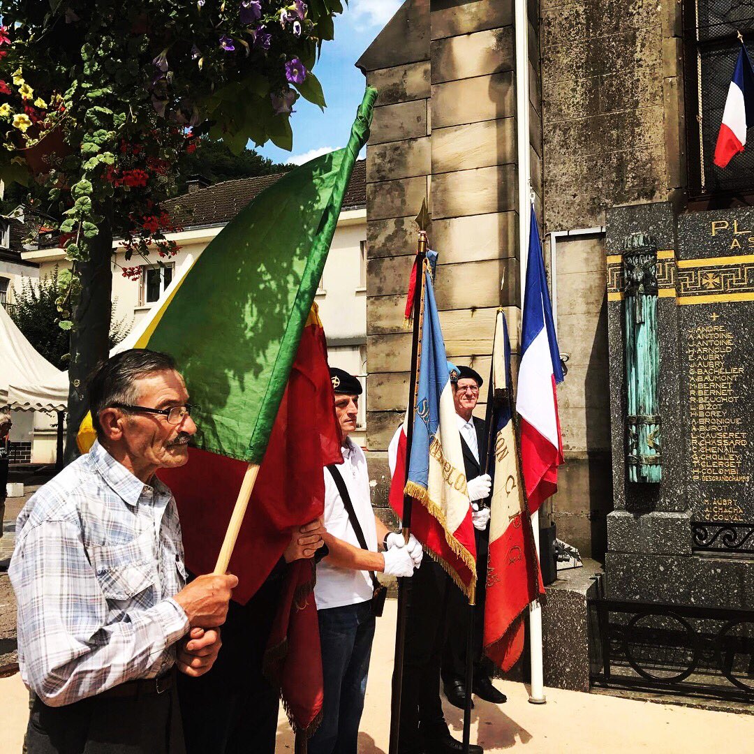 Journées de #commémorations en hommage aux #tirailleurs #sénégalais avec <a href="/dchanteranne/">David Chanteranne</a> #histoire #destinationplombiereslesbains #GrandEst