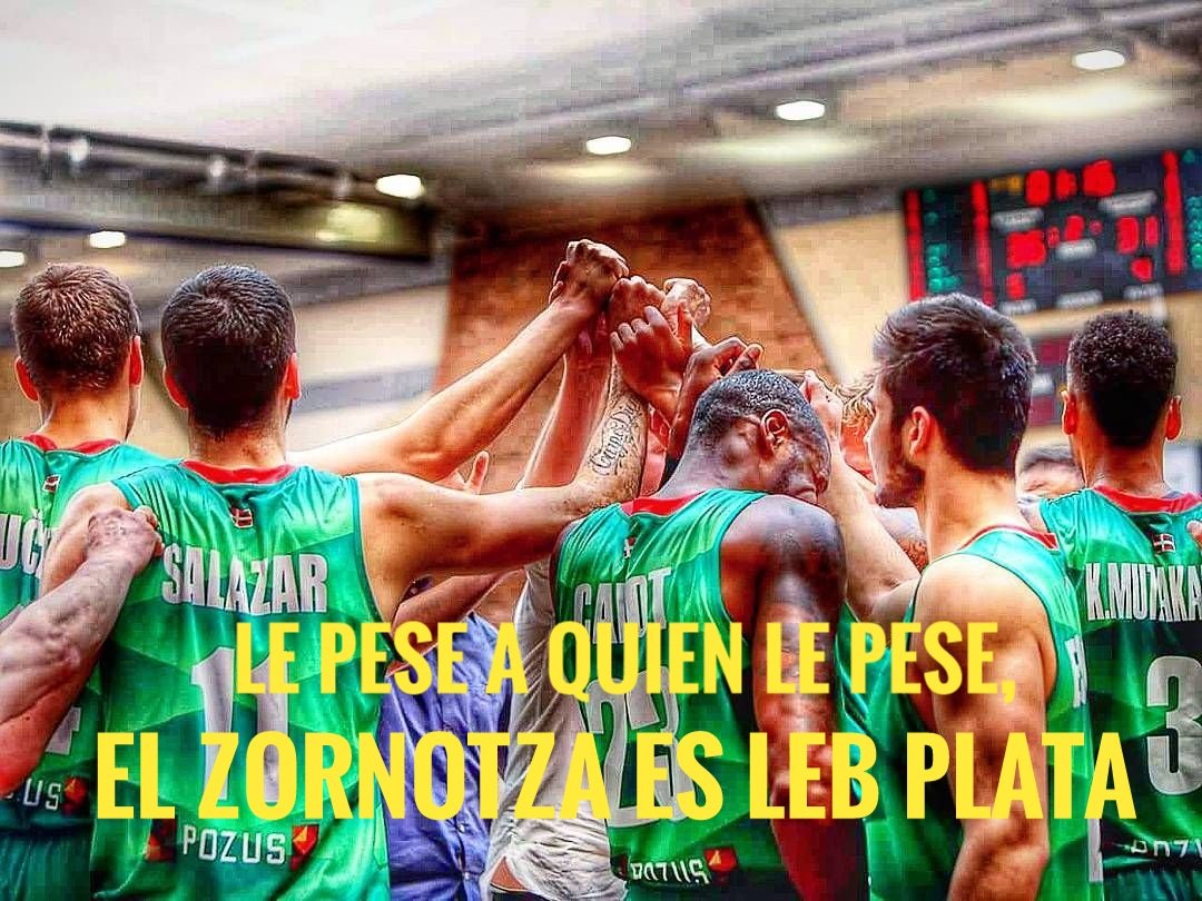 LE PESE A QUIEN LE PESE,
¡EL ZORNOTZA ES LEB PLATA!