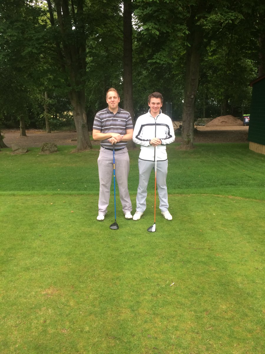 dundasparksgolf's tweet photo. Gents Club Championship Final just kicked off!! Andrew Patterson + Ewan Farquharson set for battle! Ref G.Falconer #therecanbeonlyonewinner https://t.co/GAFUgfkalL