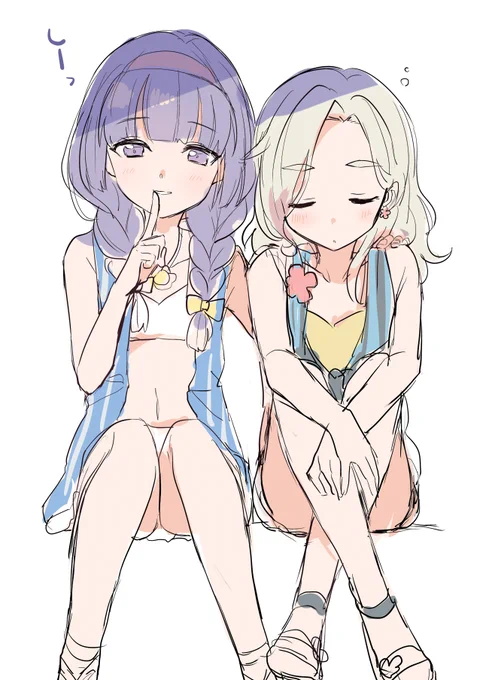 「凛ちゃん起きちゃうから」 