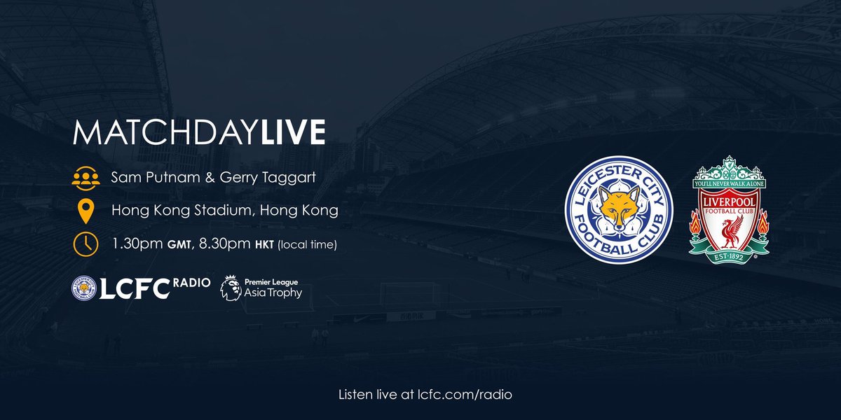 Good luck to Academy friend <a href="/EldinJakupovic/">Eldin Jakupović</a> and <a href="/LCFC/">Leicester City</a> in today's final vs <a href="/LFC/">Liverpool FC</a> #AsiaTrophy
