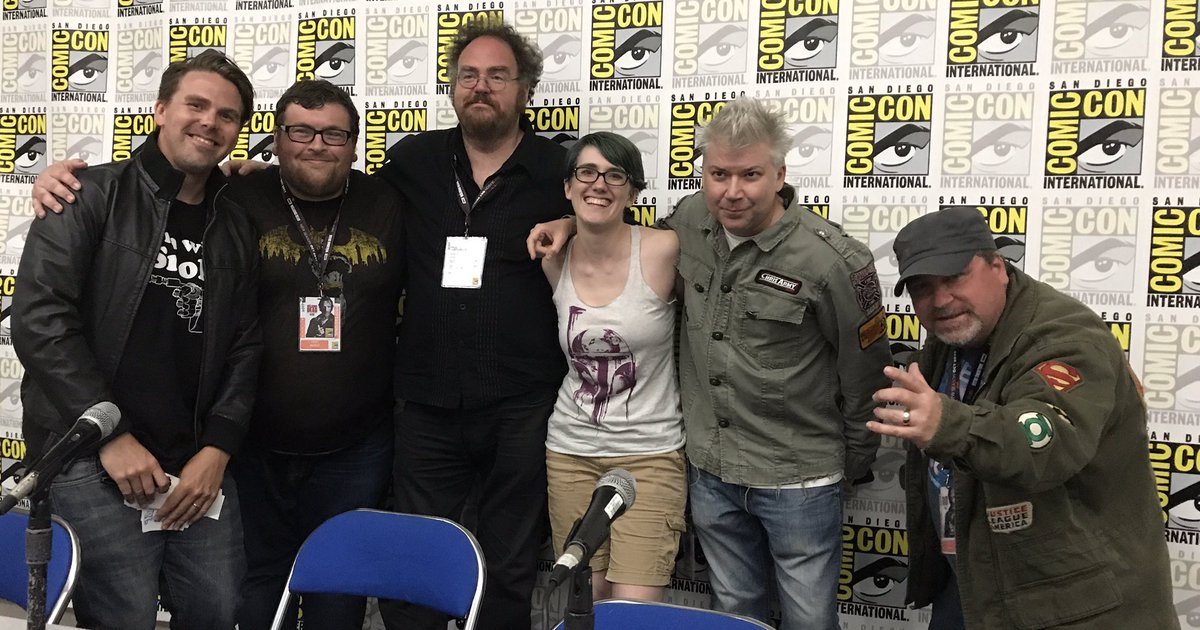 gemr's tweet photo. A big thank you to everyone who came to the #StarWars Dysfunctional  Skywalker Family panel. We laughed as hard as you did. #SDCC #GemrSDCC https://t.co/Aa2lTOUR5C